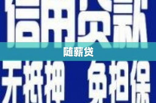广河随薪贷