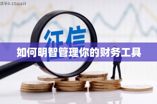 广河如何明智管理你的财务工具