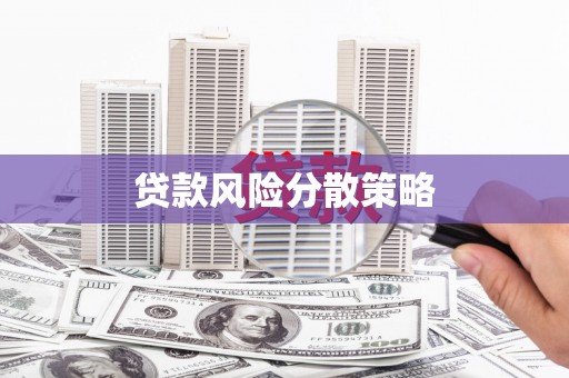 广河贷款风险分散策略