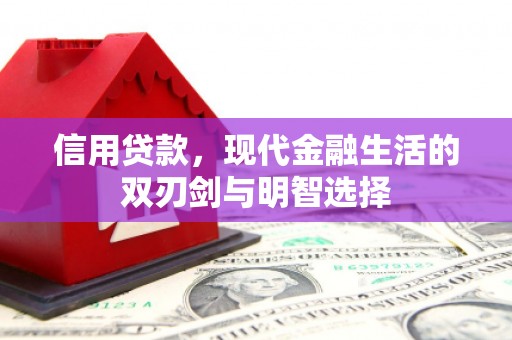 广河信用贷款，现代金融生活的双刃剑与明智选择