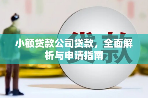 广河小额贷款公司贷款，全面解析与申请指南