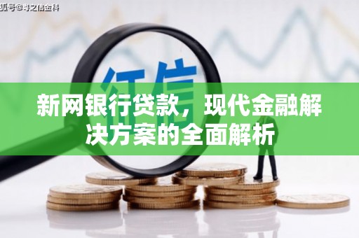 广河新网银行贷款，现代金融解决方案的全面解析