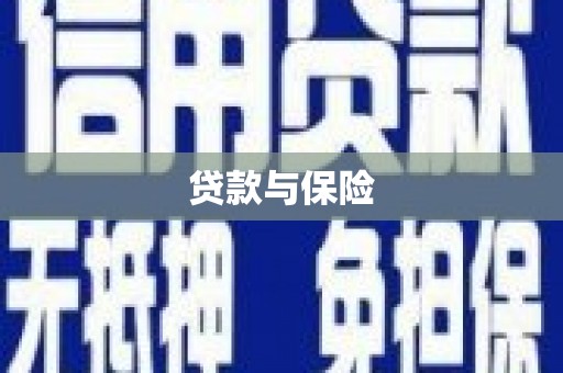 广河贷款与保险
