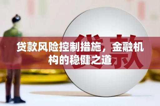 广河贷款风险控制措施，金融机构的稳健之道