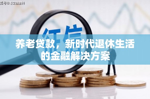 广河养老贷款，新时代退休生活的金融解决方案