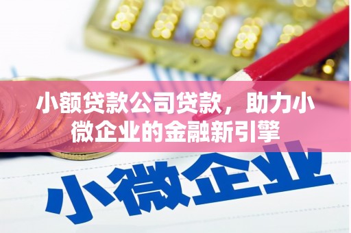 广河小额贷款公司贷款，助力小微企业的金融新引擎