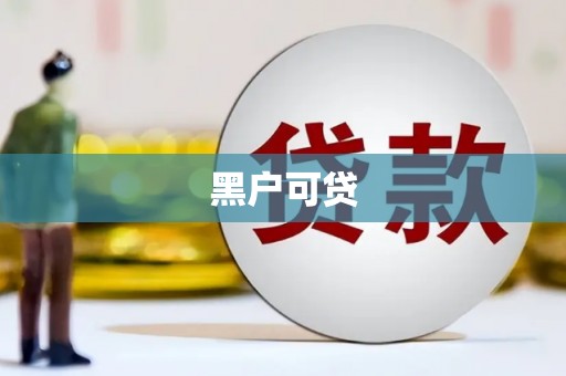 广河黑户可贷