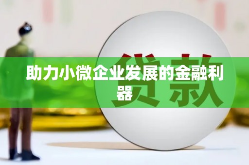 广河助力小微企业发展的金融利器