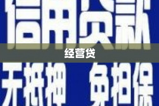 广河经营贷