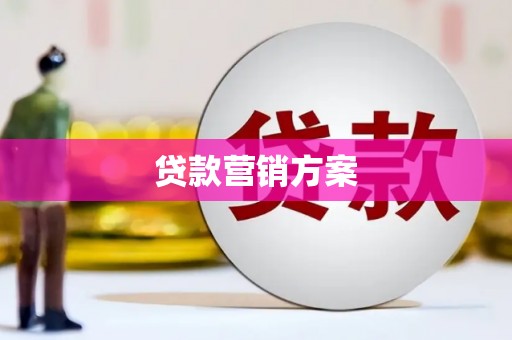 广河贷款营销方案