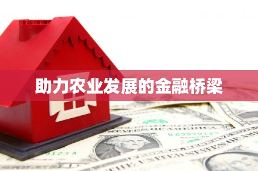 广河助力农业发展的金融桥梁